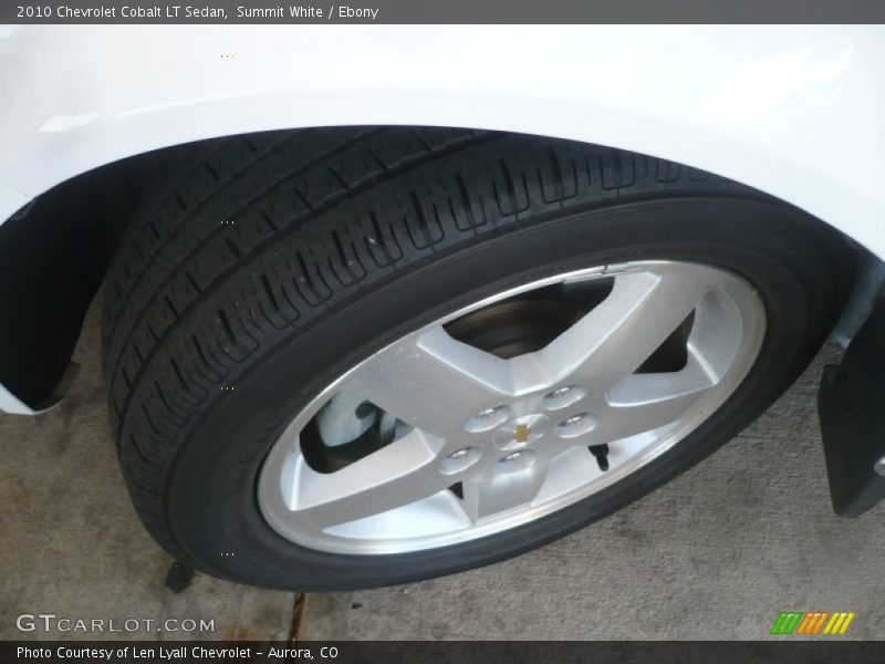 Summit White / Ebony 2010 Chevrolet Cobalt LT Sedan