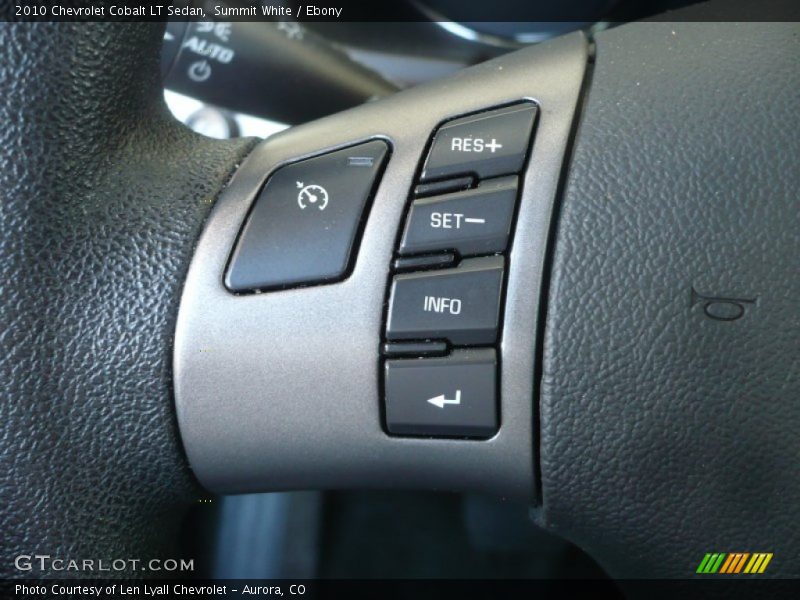 Summit White / Ebony 2010 Chevrolet Cobalt LT Sedan