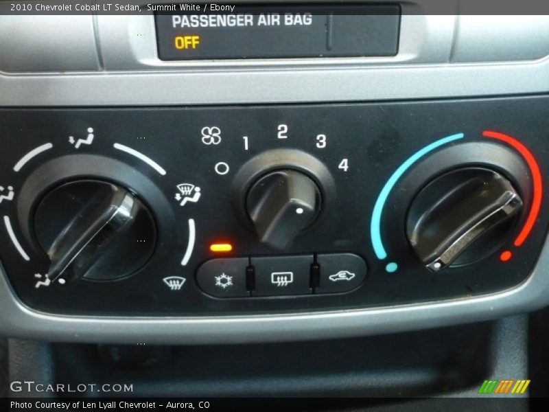 Summit White / Ebony 2010 Chevrolet Cobalt LT Sedan