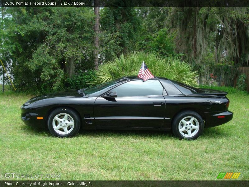 Black / Ebony 2000 Pontiac Firebird Coupe