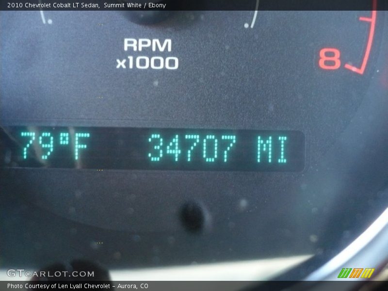 Summit White / Ebony 2010 Chevrolet Cobalt LT Sedan