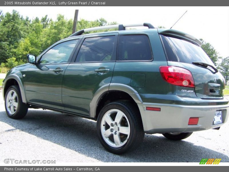 Lofty Green Pearl / Charcoal 2005 Mitsubishi Outlander XLS
