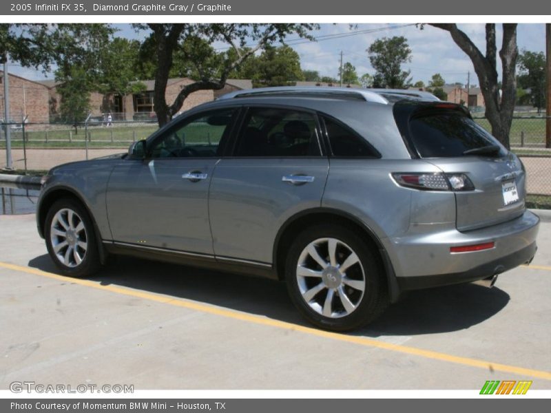 Diamond Graphite Gray / Graphite 2005 Infiniti FX 35