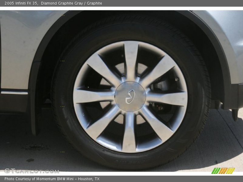 Diamond Graphite Gray / Graphite 2005 Infiniti FX 35