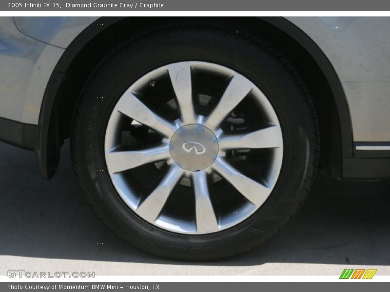 Diamond Graphite Gray / Graphite 2005 Infiniti FX 35