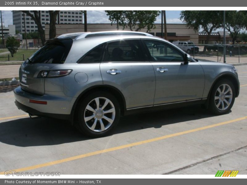 Diamond Graphite Gray / Graphite 2005 Infiniti FX 35