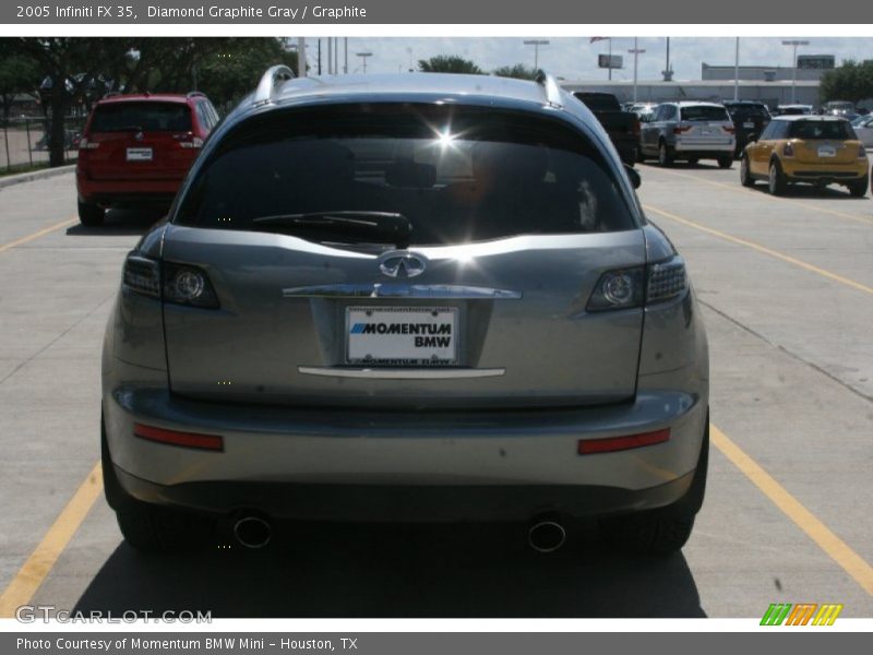 Diamond Graphite Gray / Graphite 2005 Infiniti FX 35