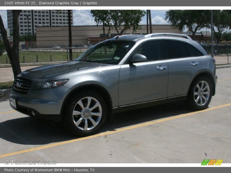 Diamond Graphite Gray / Graphite 2005 Infiniti FX 35