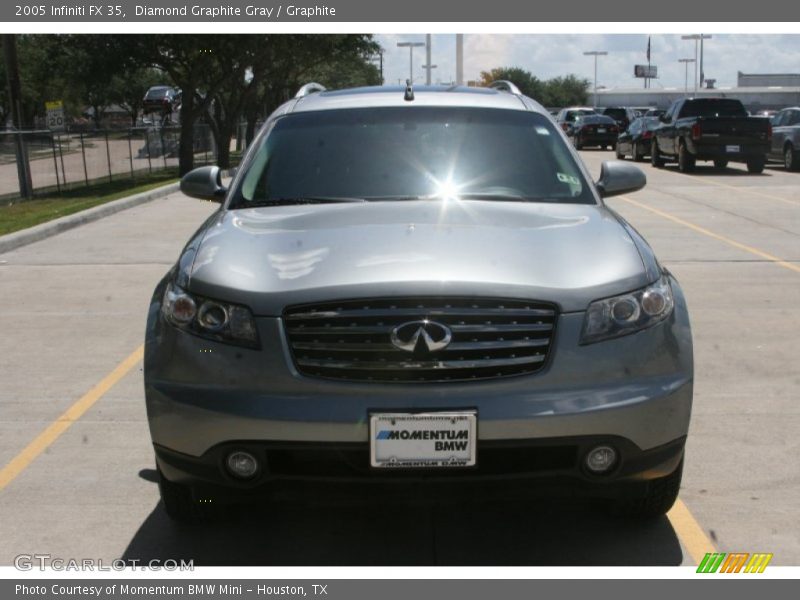 Diamond Graphite Gray / Graphite 2005 Infiniti FX 35