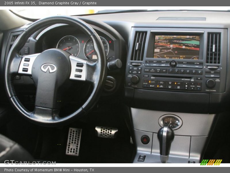 Diamond Graphite Gray / Graphite 2005 Infiniti FX 35