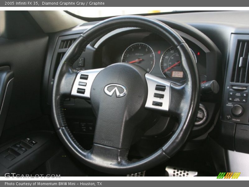 Diamond Graphite Gray / Graphite 2005 Infiniti FX 35