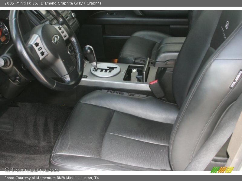 Diamond Graphite Gray / Graphite 2005 Infiniti FX 35