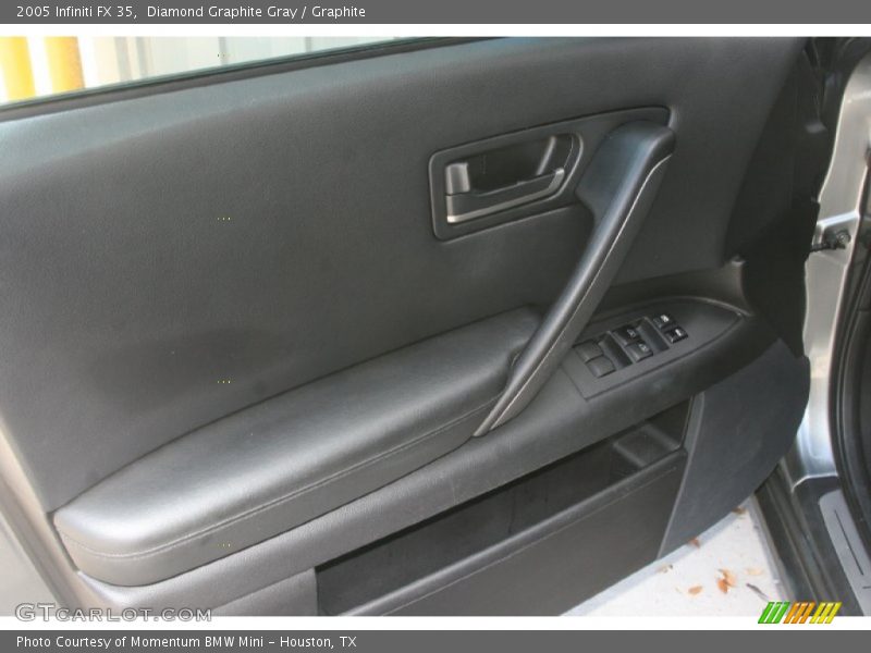 Diamond Graphite Gray / Graphite 2005 Infiniti FX 35