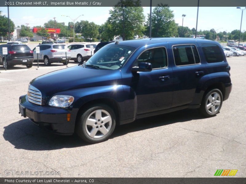 Imperial Blue Metallic / Gray 2011 Chevrolet HHR LT