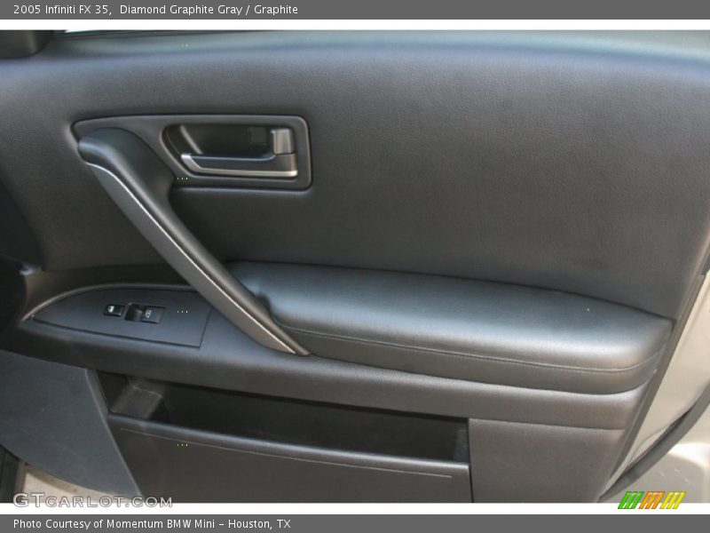 Diamond Graphite Gray / Graphite 2005 Infiniti FX 35