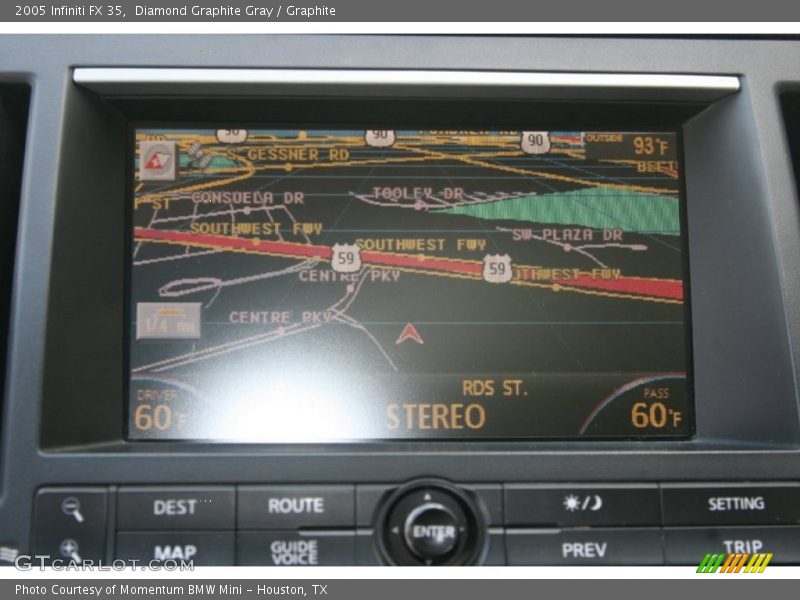 Diamond Graphite Gray / Graphite 2005 Infiniti FX 35