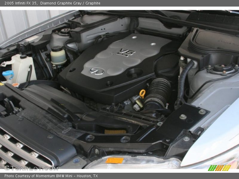 Diamond Graphite Gray / Graphite 2005 Infiniti FX 35