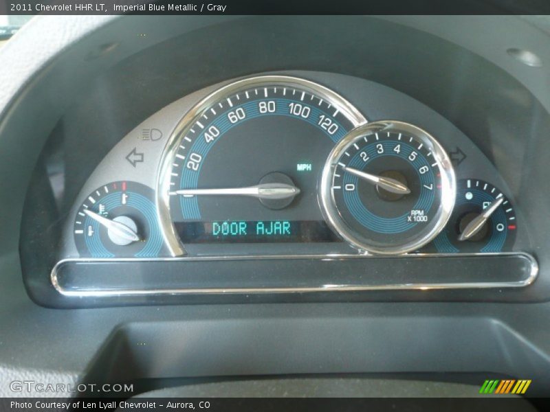 Imperial Blue Metallic / Gray 2011 Chevrolet HHR LT