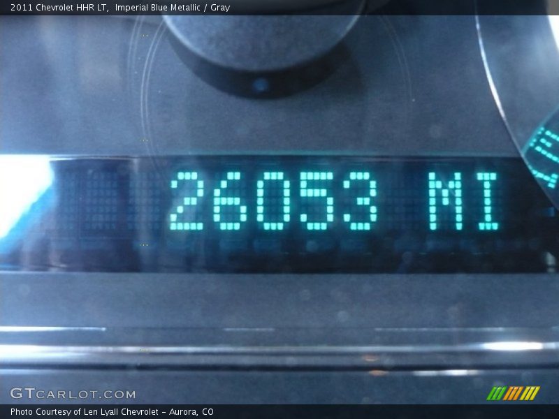 Imperial Blue Metallic / Gray 2011 Chevrolet HHR LT
