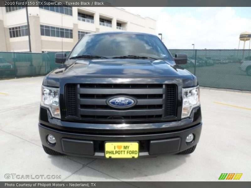 Tuxedo Black / Black 2010 Ford F150 STX SuperCab
