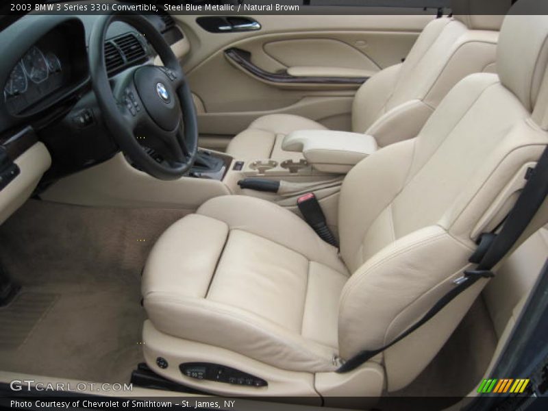  2003 3 Series 330i Convertible Natural Brown Interior