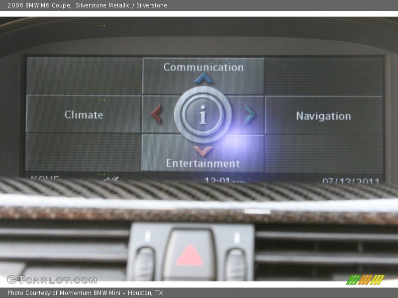 Silverstone Metallic / Silverstone 2006 BMW M6 Coupe