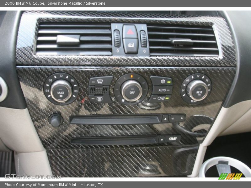 Controls of 2006 M6 Coupe