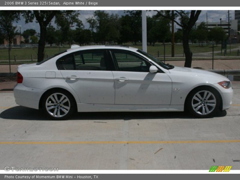 Alpine White / Beige 2006 BMW 3 Series 325i Sedan