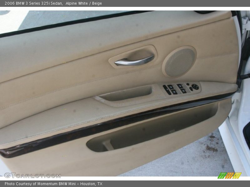 Alpine White / Beige 2006 BMW 3 Series 325i Sedan