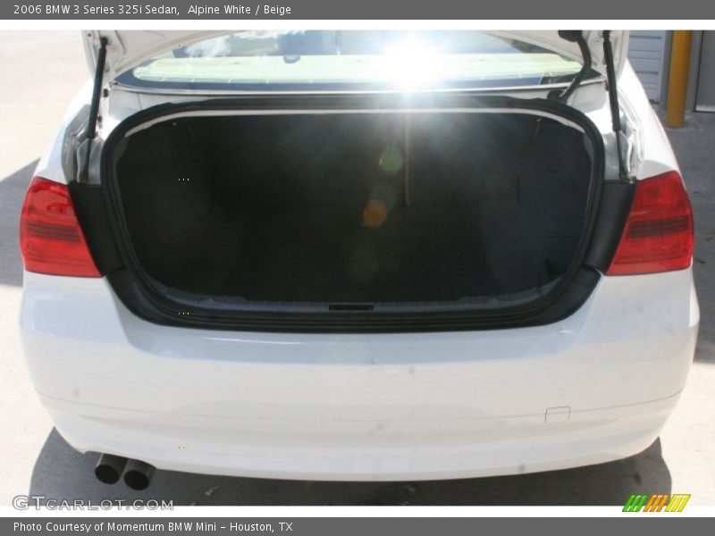 Alpine White / Beige 2006 BMW 3 Series 325i Sedan