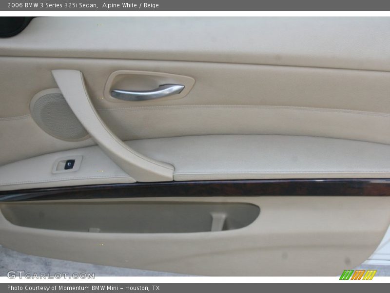 Alpine White / Beige 2006 BMW 3 Series 325i Sedan