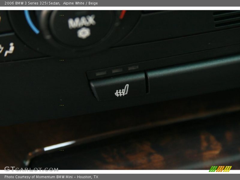 Alpine White / Beige 2006 BMW 3 Series 325i Sedan