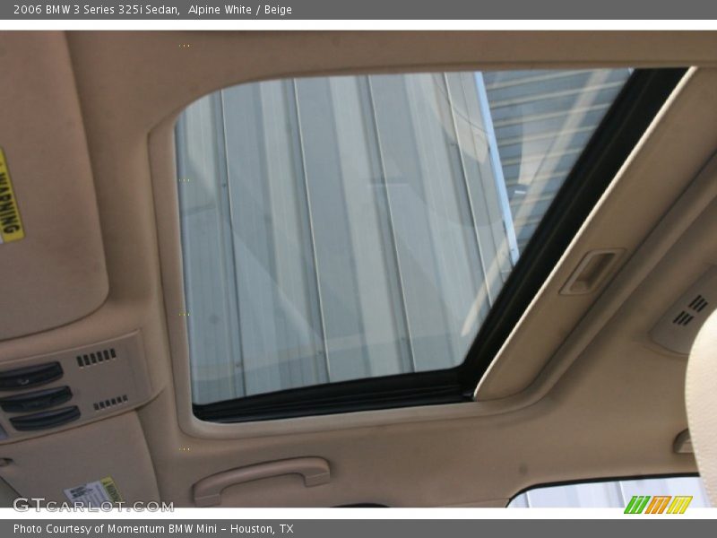 Alpine White / Beige 2006 BMW 3 Series 325i Sedan