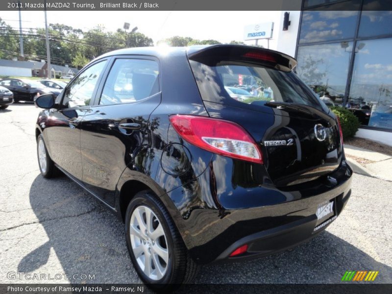 Brilliant Black / Black 2011 Mazda MAZDA2 Touring