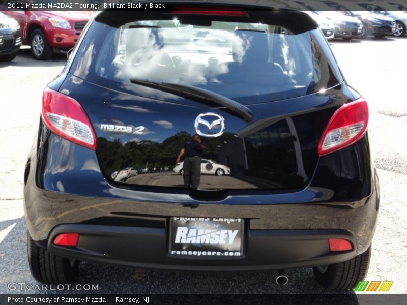 Brilliant Black / Black 2011 Mazda MAZDA2 Touring