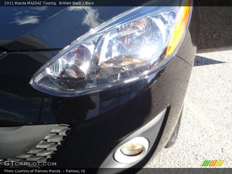 Brilliant Black / Black 2011 Mazda MAZDA2 Touring