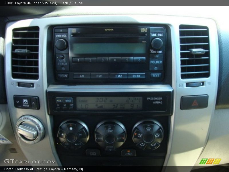 Black / Taupe 2006 Toyota 4Runner SR5 4x4