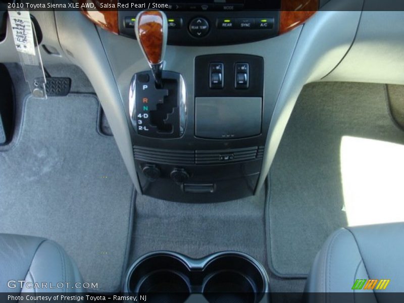  2010 Sienna XLE AWD 5 Speed ECT-i Automatic Shifter
