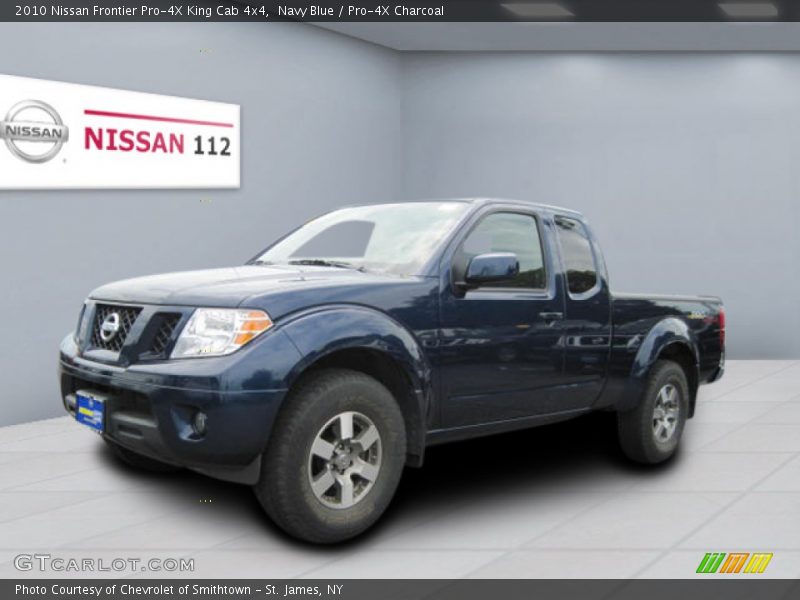 Navy Blue / Pro-4X Charcoal 2010 Nissan Frontier Pro-4X King Cab 4x4