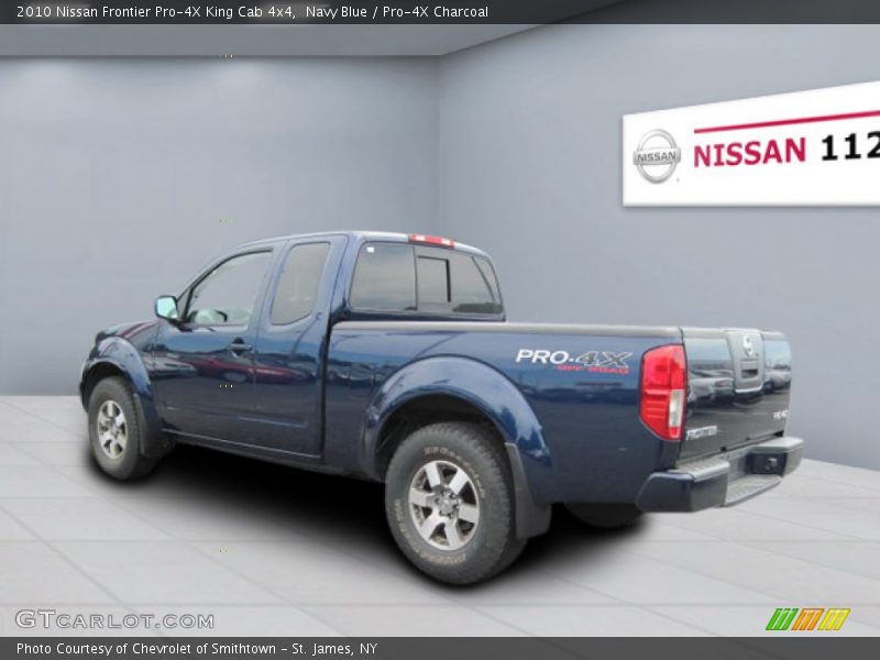 Navy Blue / Pro-4X Charcoal 2010 Nissan Frontier Pro-4X King Cab 4x4