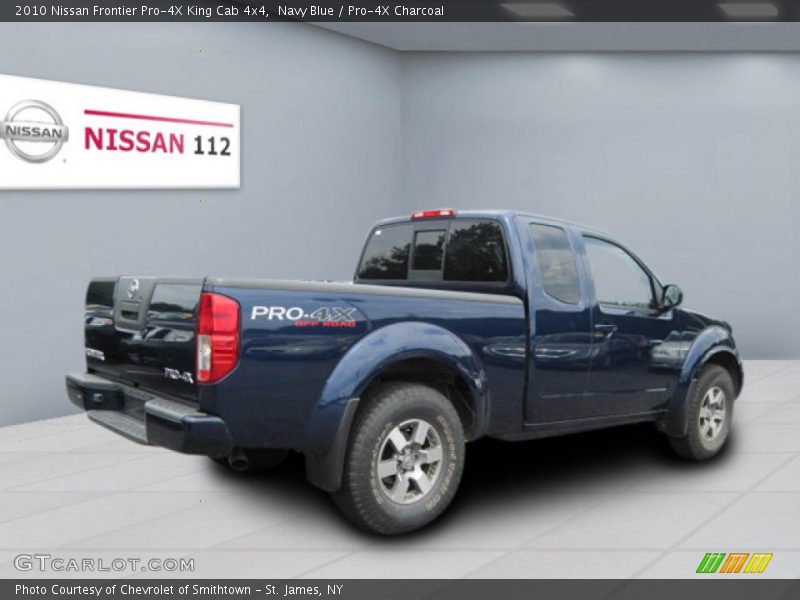 Navy Blue / Pro-4X Charcoal 2010 Nissan Frontier Pro-4X King Cab 4x4