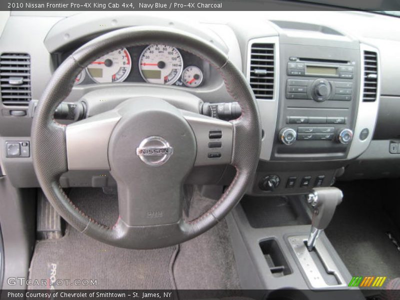 Navy Blue / Pro-4X Charcoal 2010 Nissan Frontier Pro-4X King Cab 4x4