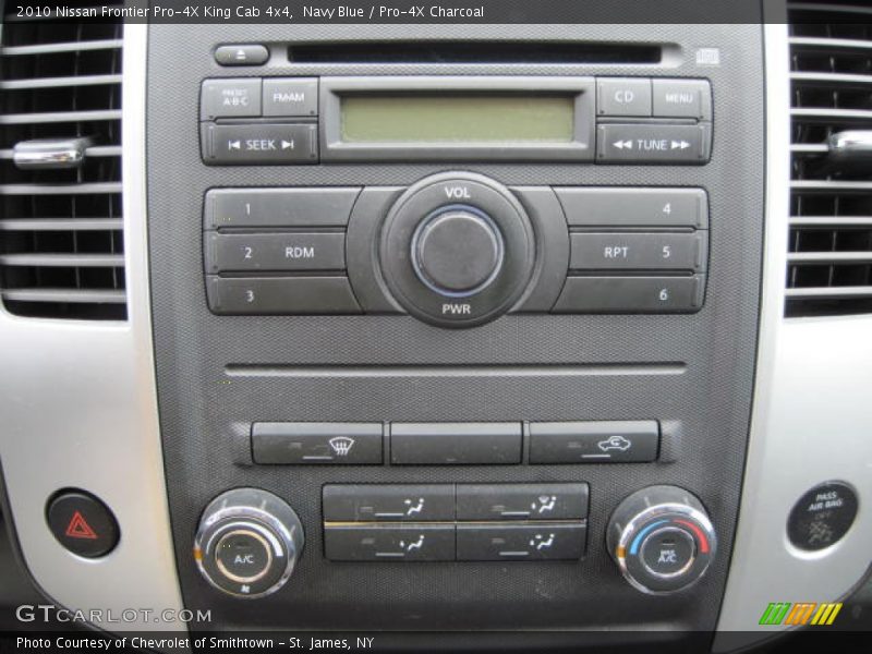 Navy Blue / Pro-4X Charcoal 2010 Nissan Frontier Pro-4X King Cab 4x4