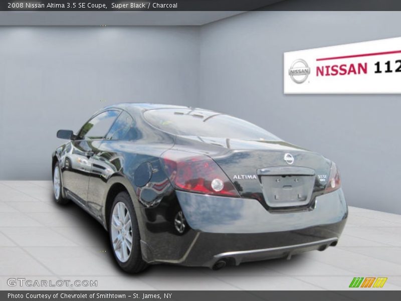 Super Black / Charcoal 2008 Nissan Altima 3.5 SE Coupe