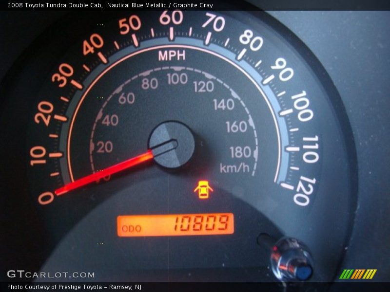 Nautical Blue Metallic / Graphite Gray 2008 Toyota Tundra Double Cab