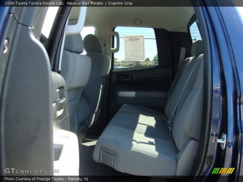 Nautical Blue Metallic / Graphite Gray 2008 Toyota Tundra Double Cab