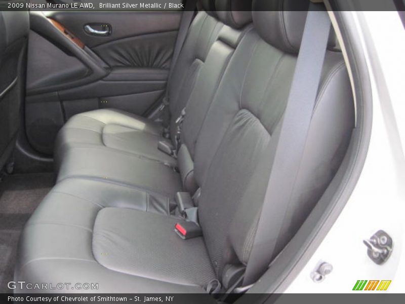Brilliant Silver Metallic / Black 2009 Nissan Murano LE AWD