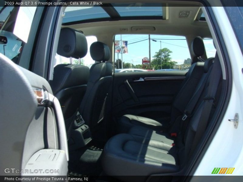 Calla White / Black 2009 Audi Q7 3.6 Prestige quattro