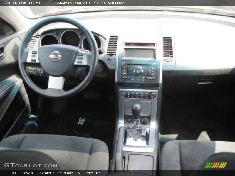 Sonoma Sunset Metallic / Charcoal Black 2008 Nissan Maxima 3.5 SE
