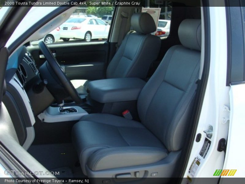 Super White / Graphite Gray 2008 Toyota Tundra Limited Double Cab 4x4